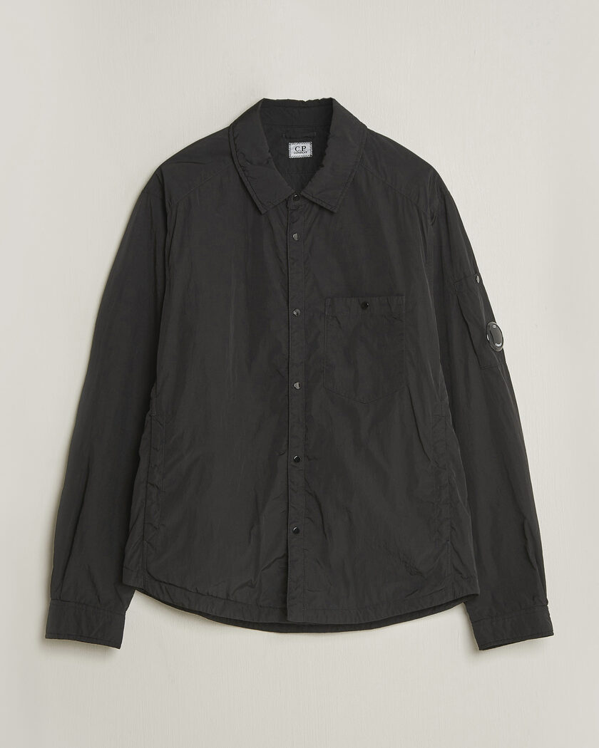 C.P. Company Chrome R Padded Shirt Jacket Black – Negro