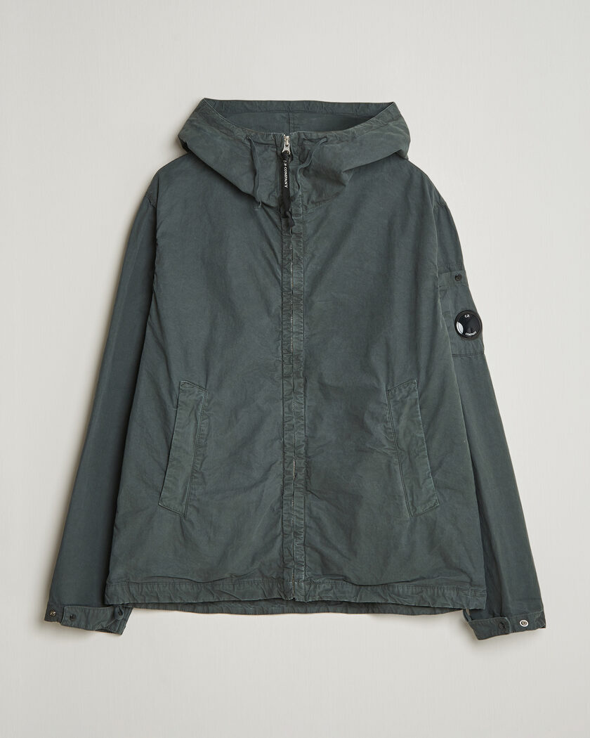 C.P. Company Micro Reps Hooded Jacket Dark Grey – Gris