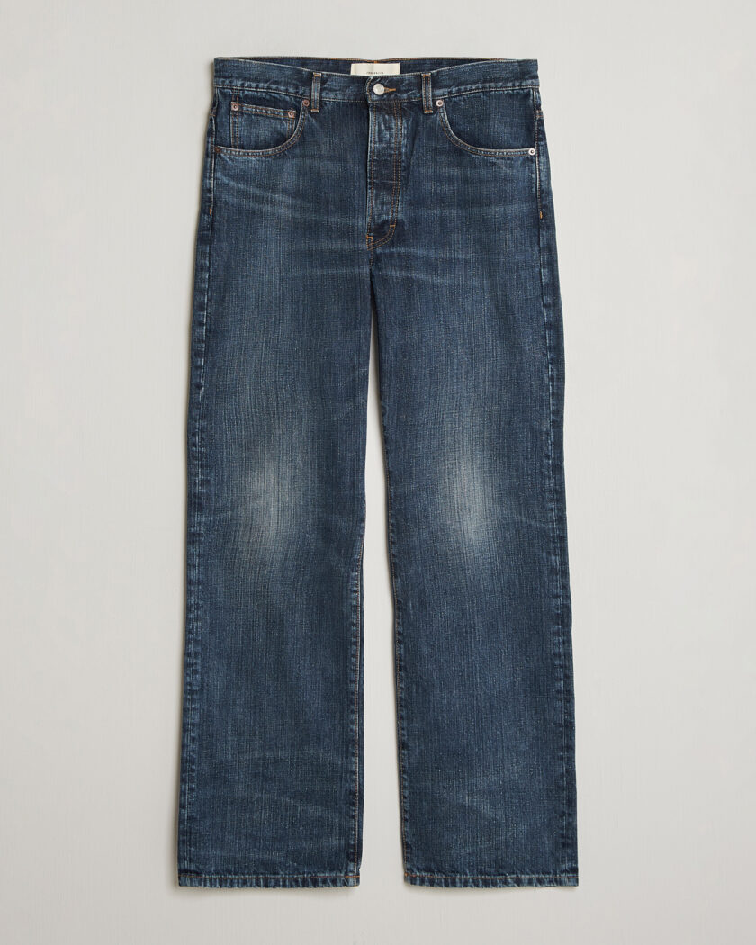 Jeanerica VM009 Vega Jeans Dark Blue Righe – Azul