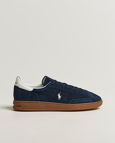 Polo Ralph Lauren Bedford Suede Sneakers Navy/Deckwash White – Azul