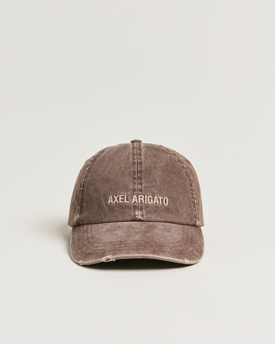Axel Arigato AA Logo Cap Washed Brown – Marrón