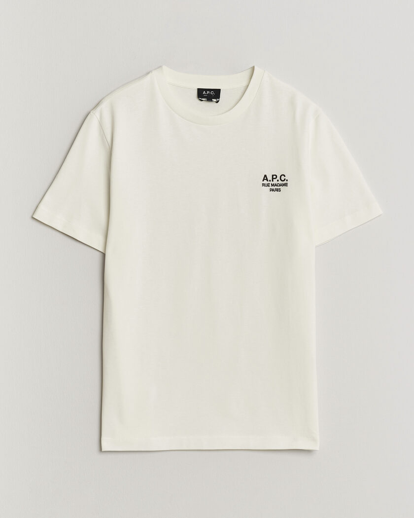 A.P.C. Rue Madame T-Shirt Off White – Blanco
