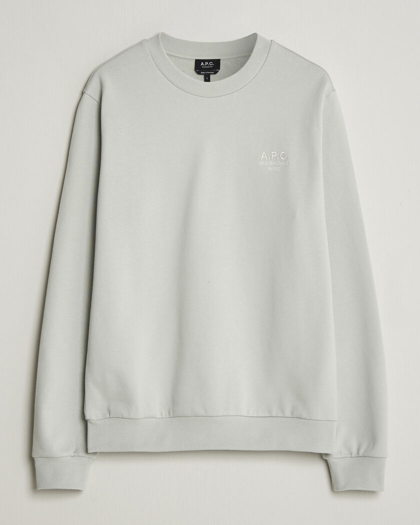 A.P.C. Rue Madame Sweatshirt Light Green – Verde