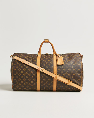Louis Vuitton Pre-Owned Keepall Bandouliére 55 Monogram – Marrón