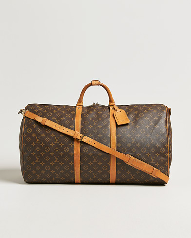 Louis Vuitton Pre-Owned Keepall Bandouliére 60 Monogram – Marrón
