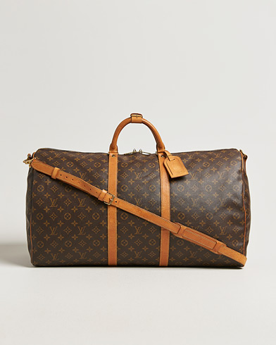 Louis Vuitton Pre-Owned Keepall Bandouliére 60 Monogram – Marrón