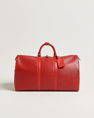 Louis Vuitton Pre-Owned Keepall 50 Epi Leather Red – Rojo