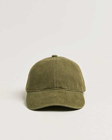 Tiger of Sweden Hent Washed Cap Kalamata Green – Verde