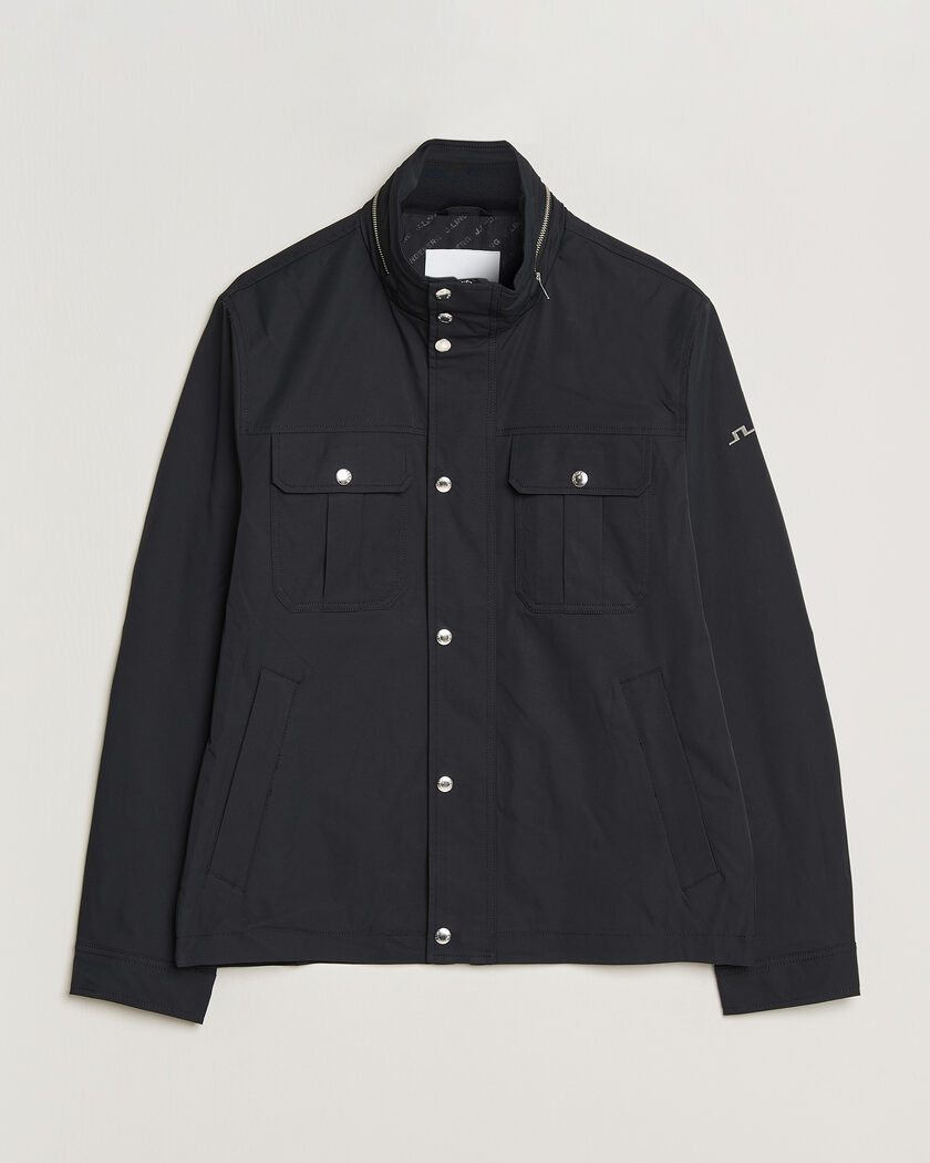 J.Lindeberg Bailey Recyceled Poly Jacket Black – Negro