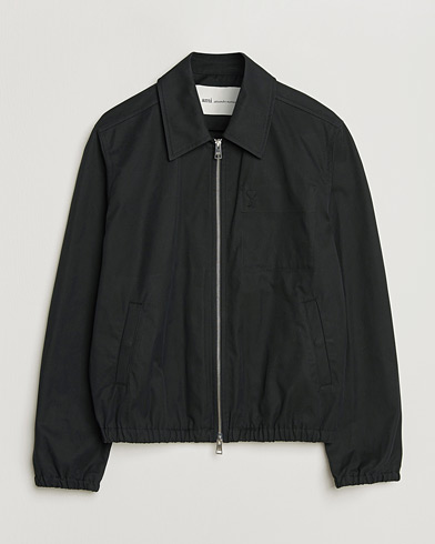 AMI Zipped Jacket Black – Negro