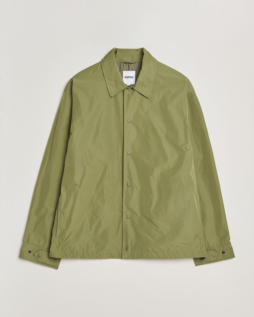 Aspesi Pollard Varsity Jacket Olive – Verde