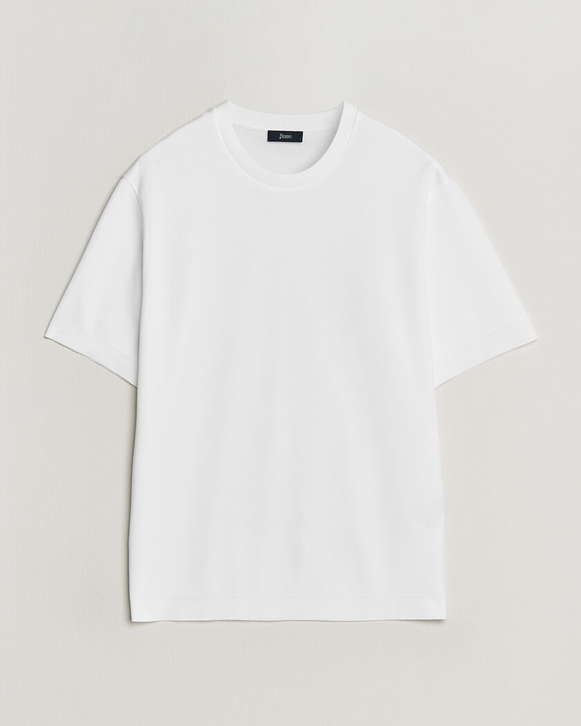 Herno Micro Piquet T-Shirt White – Blanco