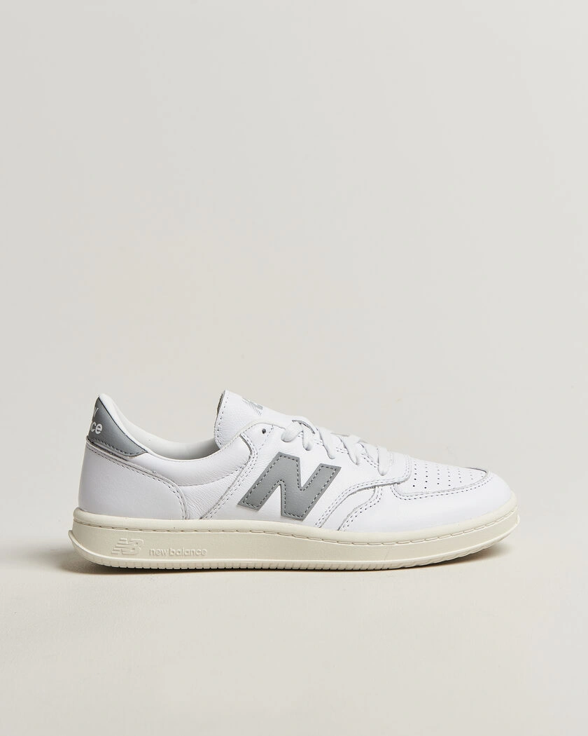 New Balance T500 Sneakers White/Grey – Blanco