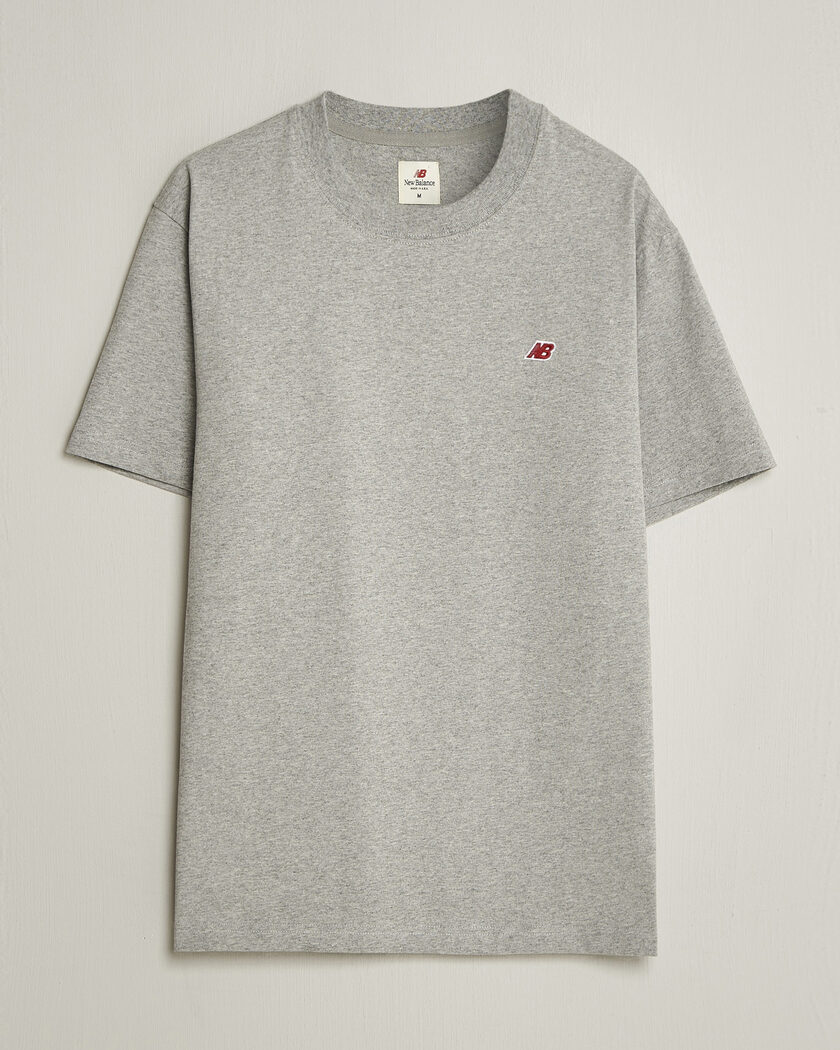 New Balance Made In US & UK New Balance Made In USA Core T-Shirt Athletic Grey – Gris