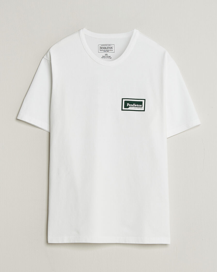 Pendleton Patch Graphic Tee White – Blanco