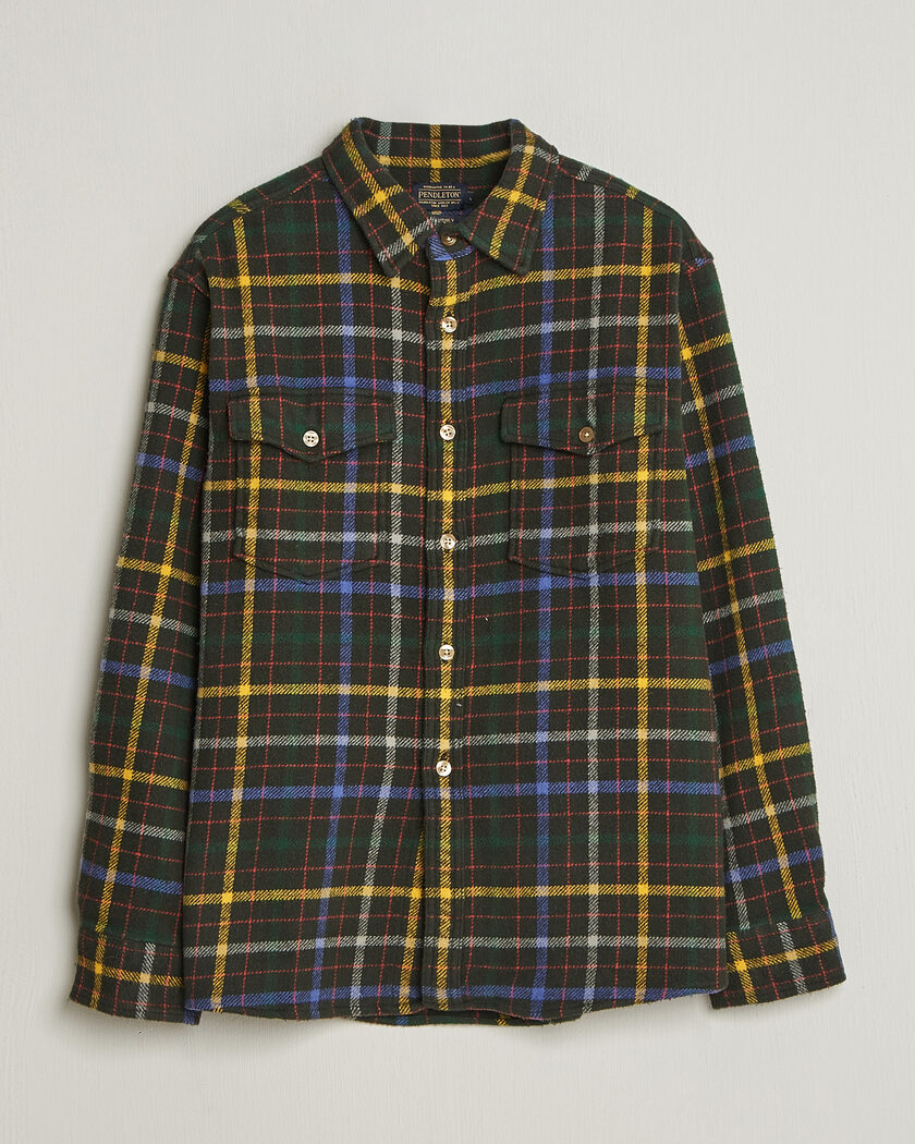 Pendleton Big Pocket Shirt Peat – Azul