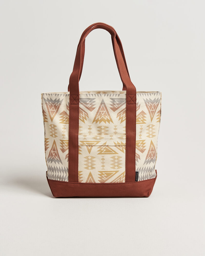 Pendleton Astoria Canvas Tote Bag Ponderosa Brick – Multicolor