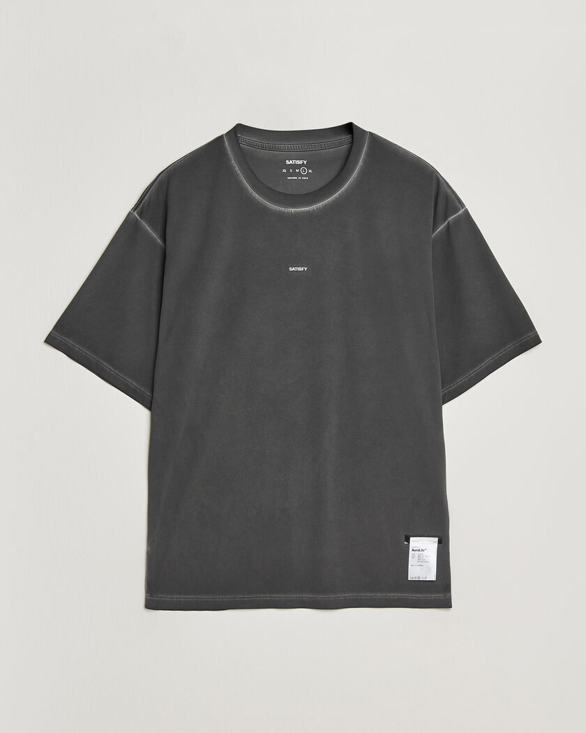 Satisfy AuraLite T-Shirt Pigment Black – Negro