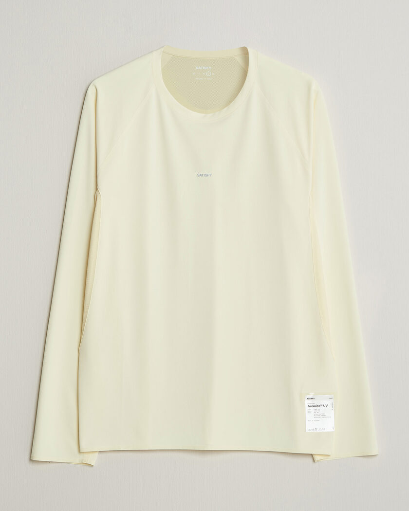 Satisfy AuraLite UV Long Sleeve T-Shirt Transparent Yellow – Amarillo