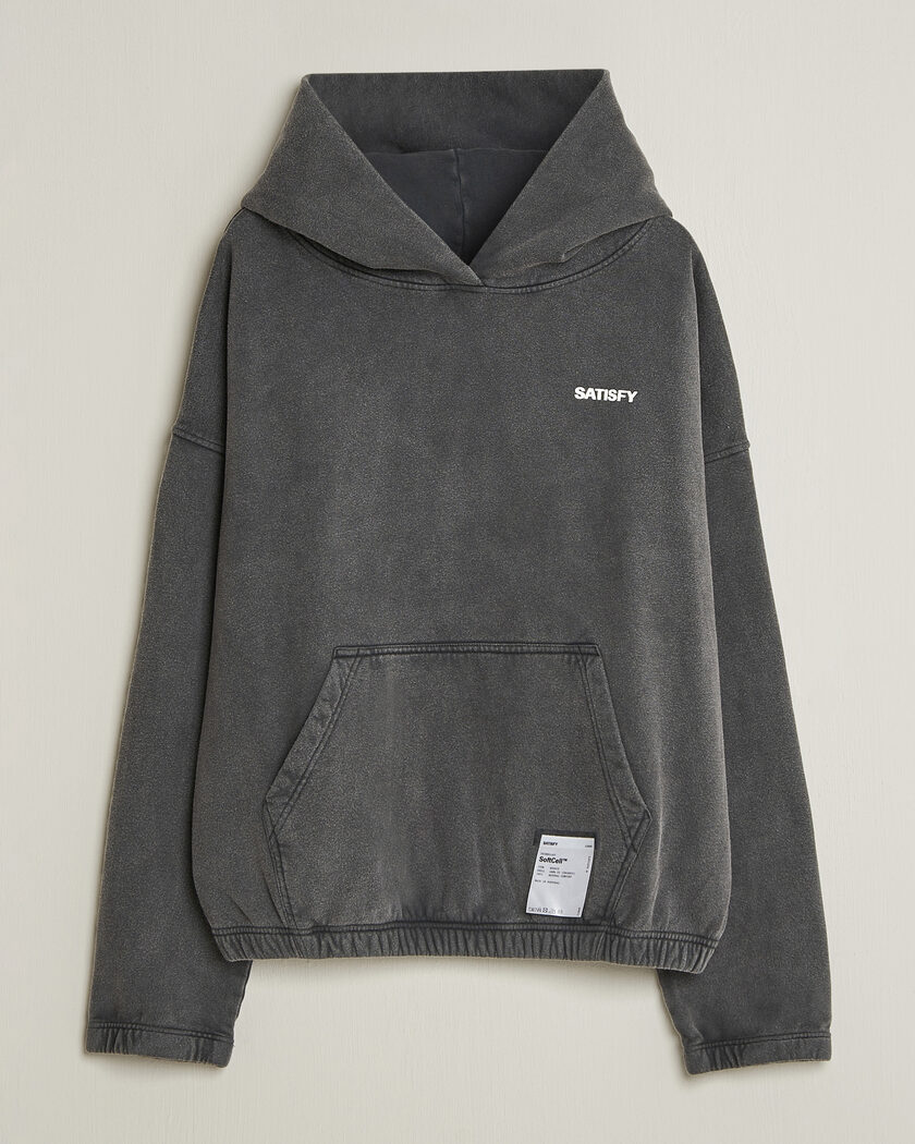 Satisfy SoftCell Hoodie Aged Black – Negro