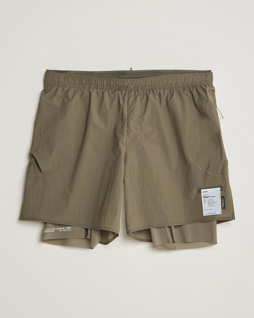 Satisfy Rippy Cordura 5 Inch Shorts Morel – Marrón