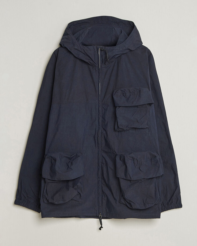 Snow Peak Indigo C/N Parka Navy – Azul