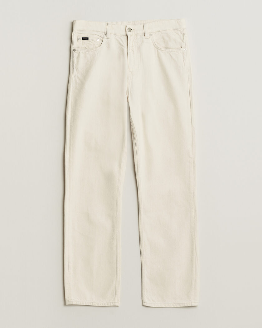 Gant Straight Fit Jeans Ecru – Blanco