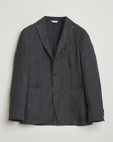 Boglioli K Jacket Linen Blazer Dark Brown – Marrón