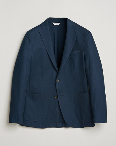 Boglioli K Jacket Jersey Blazer Navy – Azul