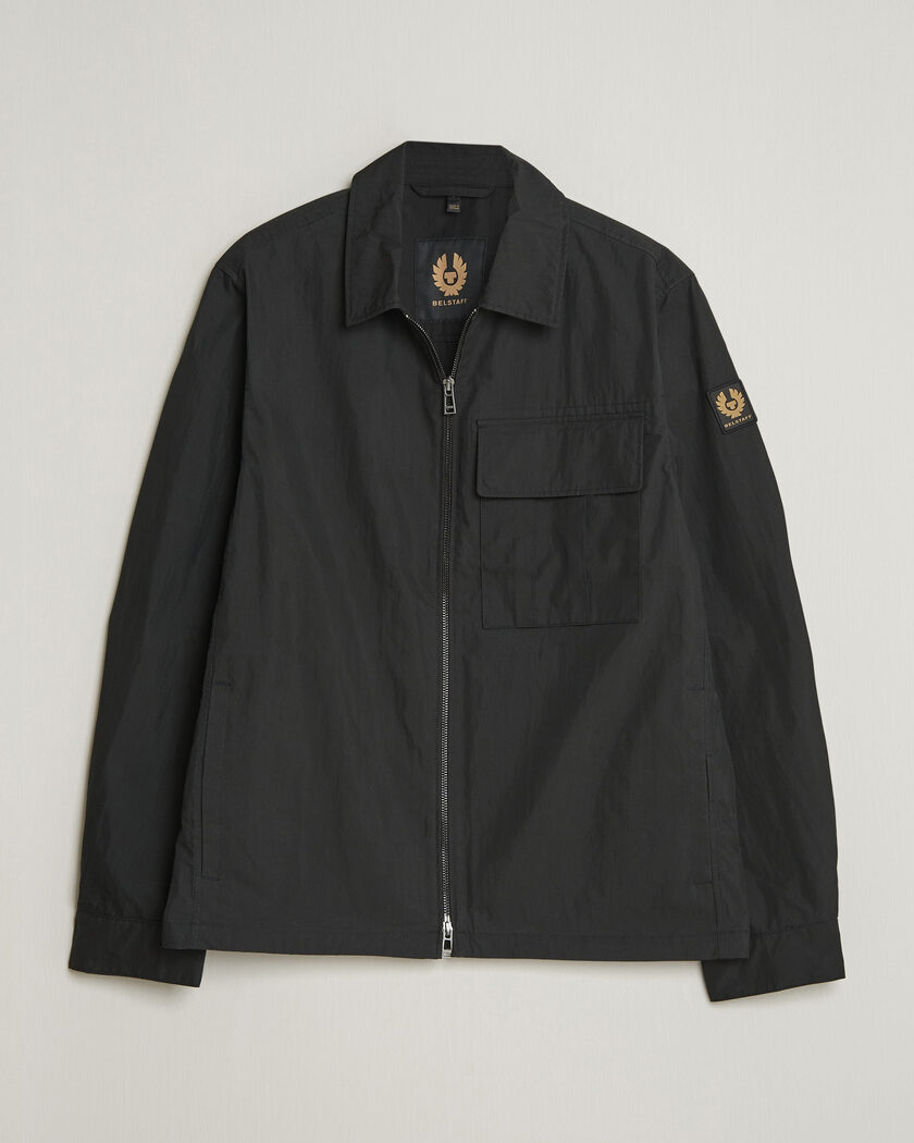 Belstaff Cargo Overshirt Black – Negro