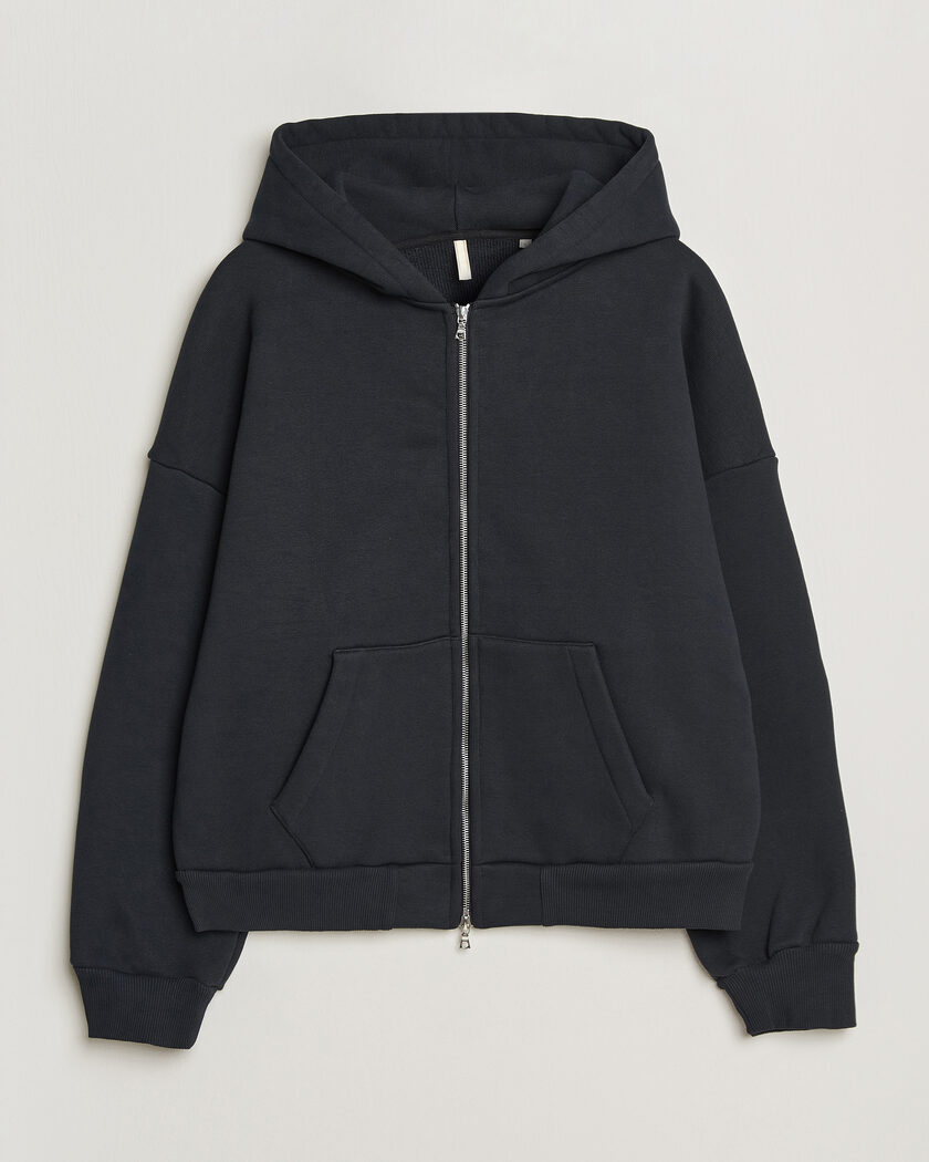 Sunflower Hooded Sweat Jacket Black – Negro