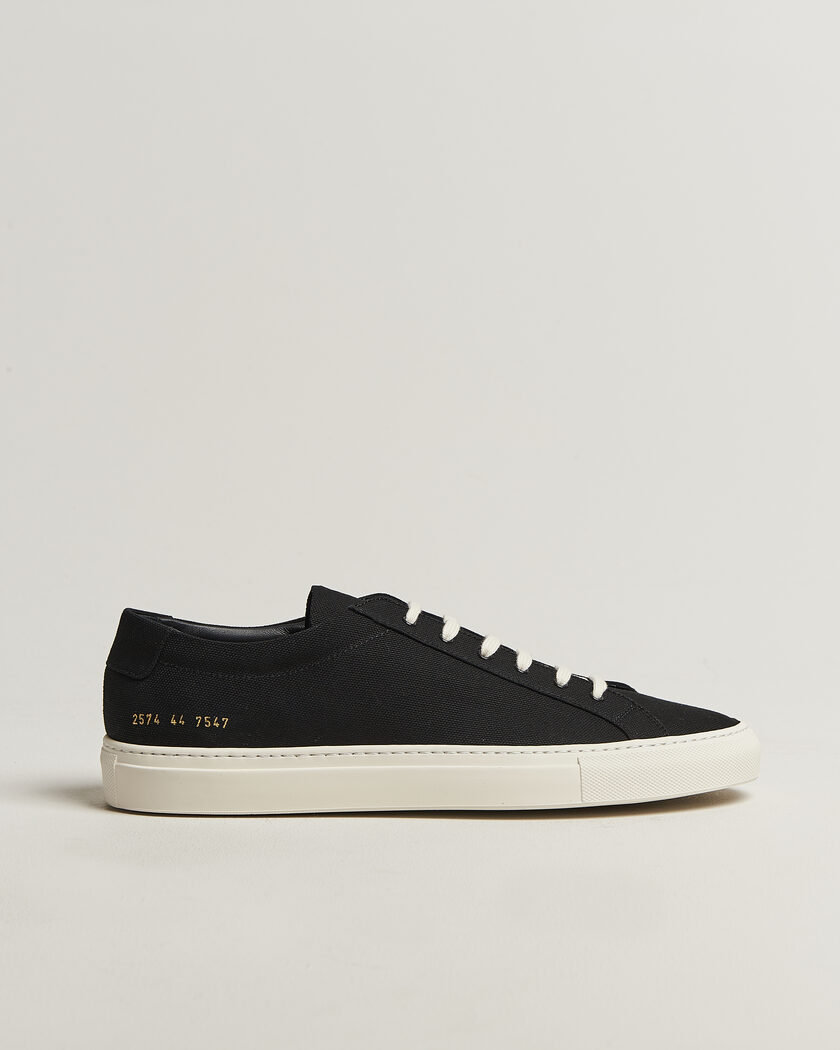 Common Projects Original Achilles Canvas Sneaker Black – Negro