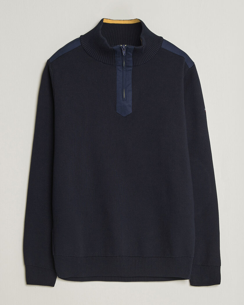 Armor-lux Workwear Half Zip Marine Deep – Azul