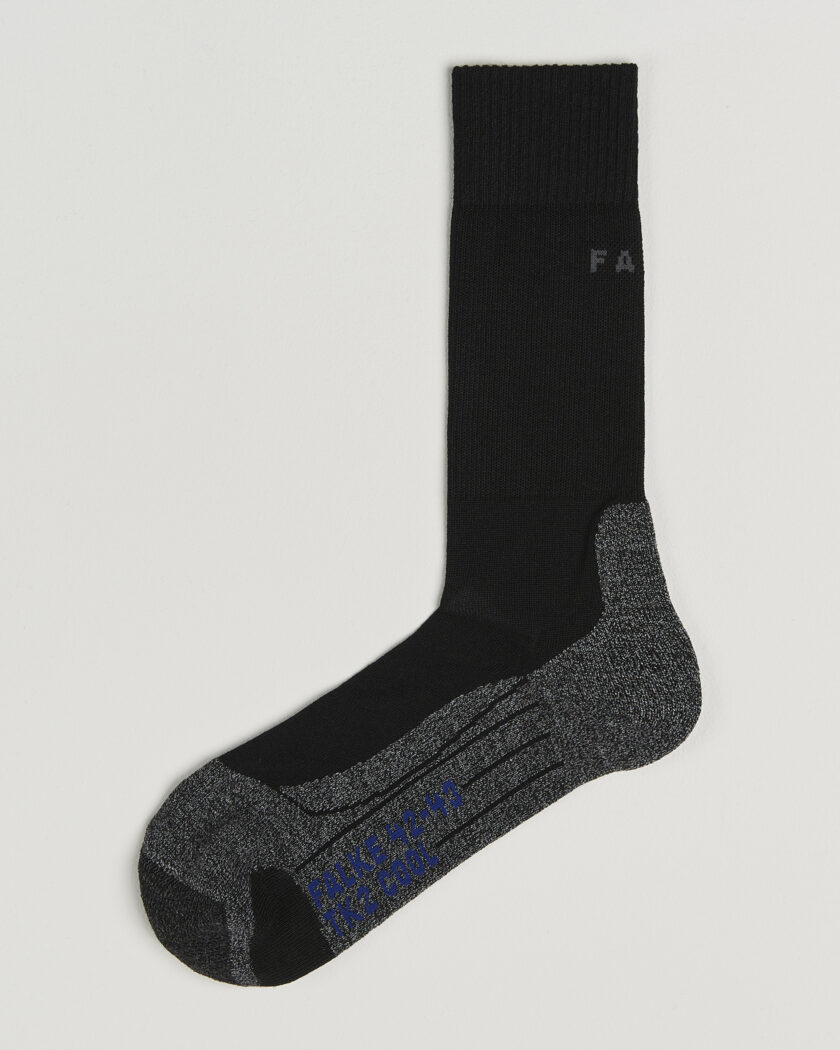 Falke Sport TK2 Explore Cool Trekking Socks Black Mix – Negro