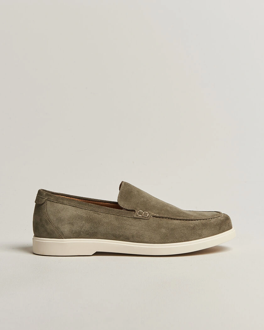 Loake 1880 Tuscany Suede Loafer Pistachio – Verde