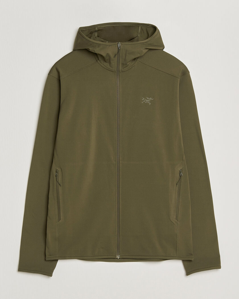 Arc'teryx Kyanite Lightweight Full Zip Hoodie Tatsu – Verde