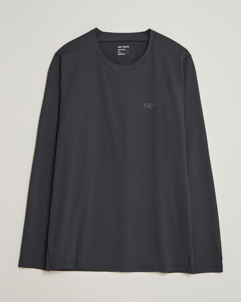 Arc'teryx Cormac Long Sleeve T-Shirt Black – Negro