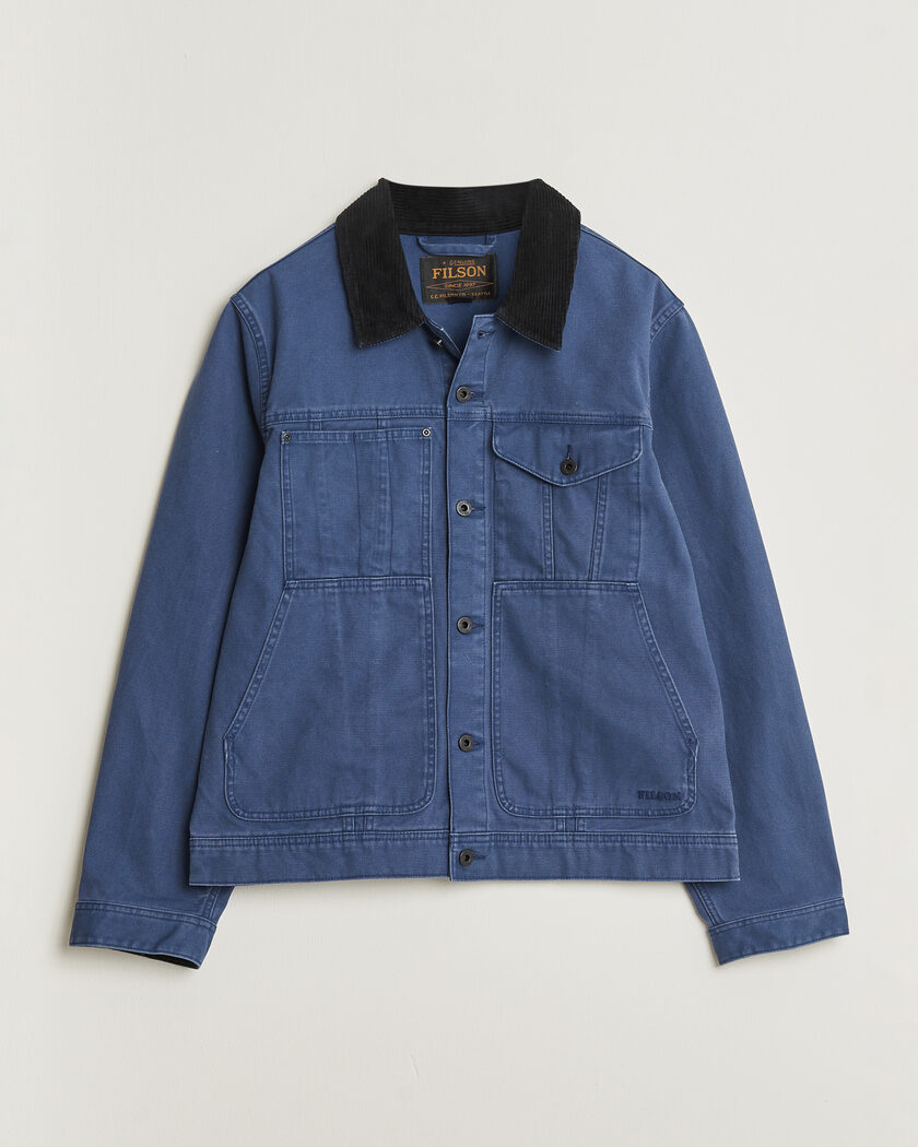 Filson Rustic Canvas Short Cruiser Indigo – Azul