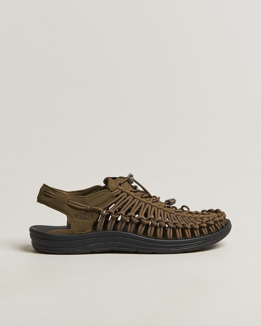 KEEN Uneek Sneaker Sandal Dark Olive – Verde