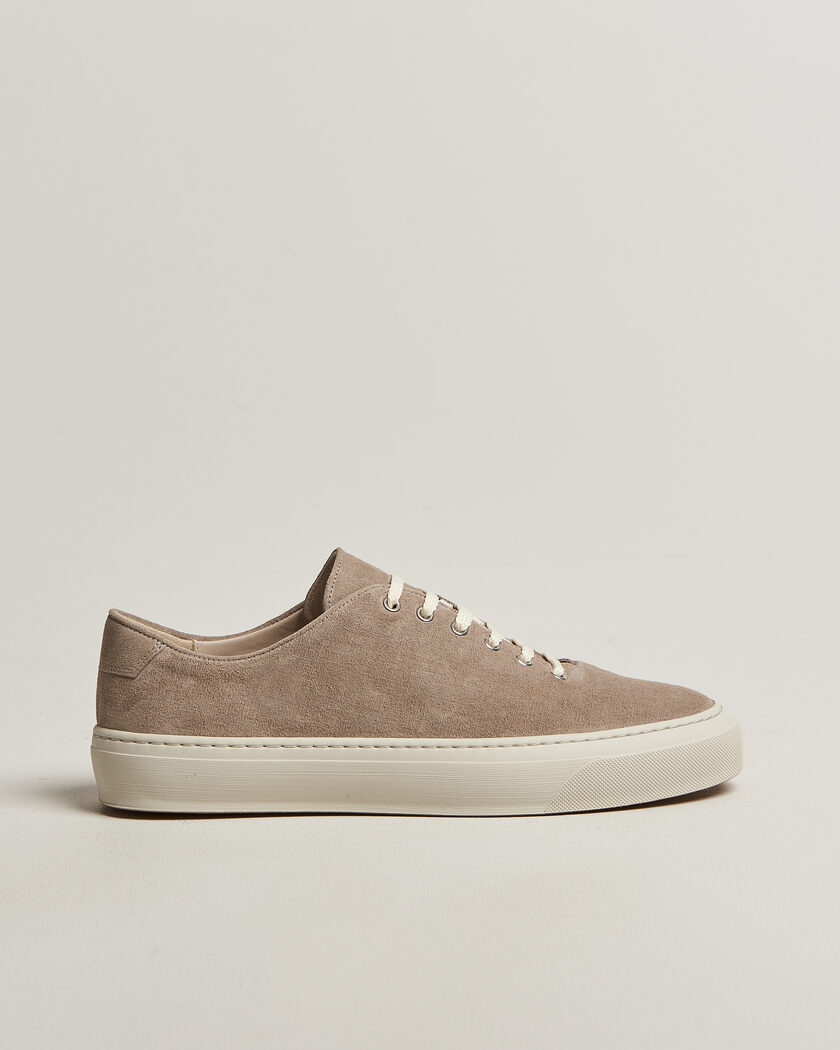 CQP Genoa Suede Deck Shoe Taupe – Beige