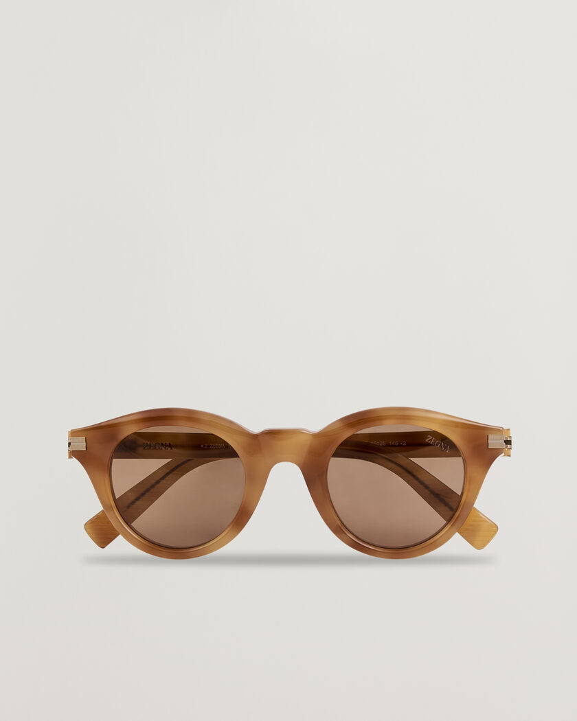 Zegna EZ0302 Sunglasses Havana – Marrón