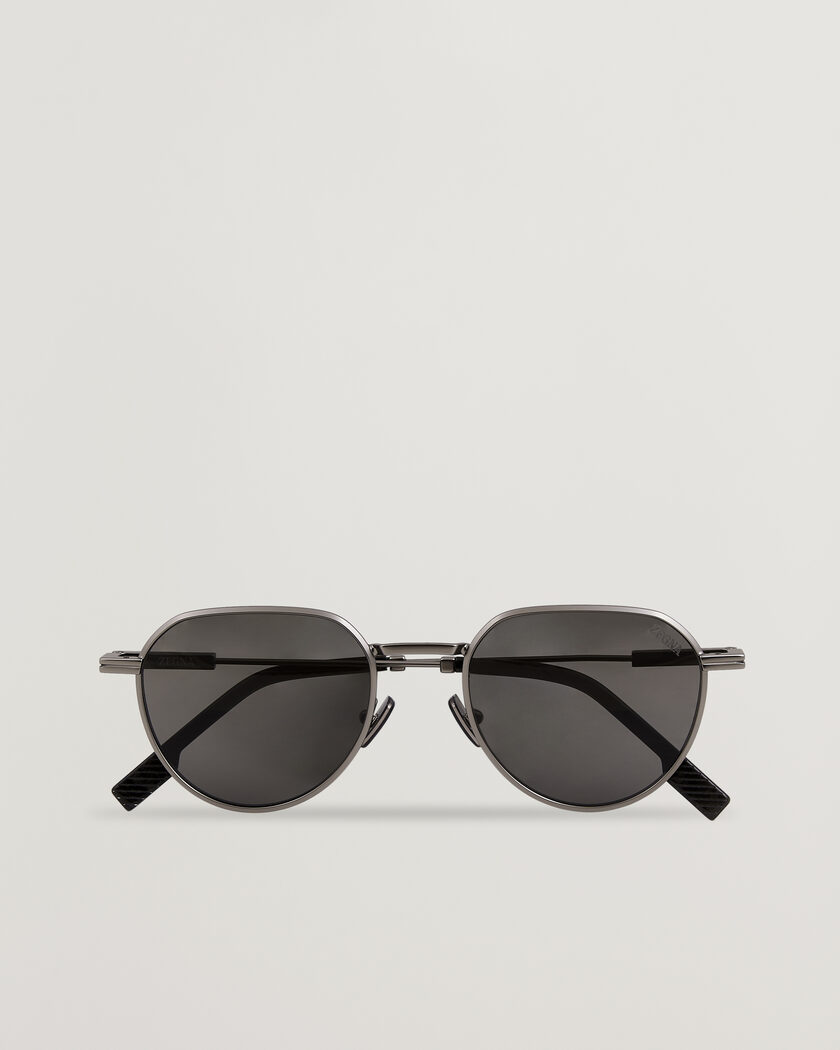 Zegna EZ0297 Sunglasses Gunmetal – Negro