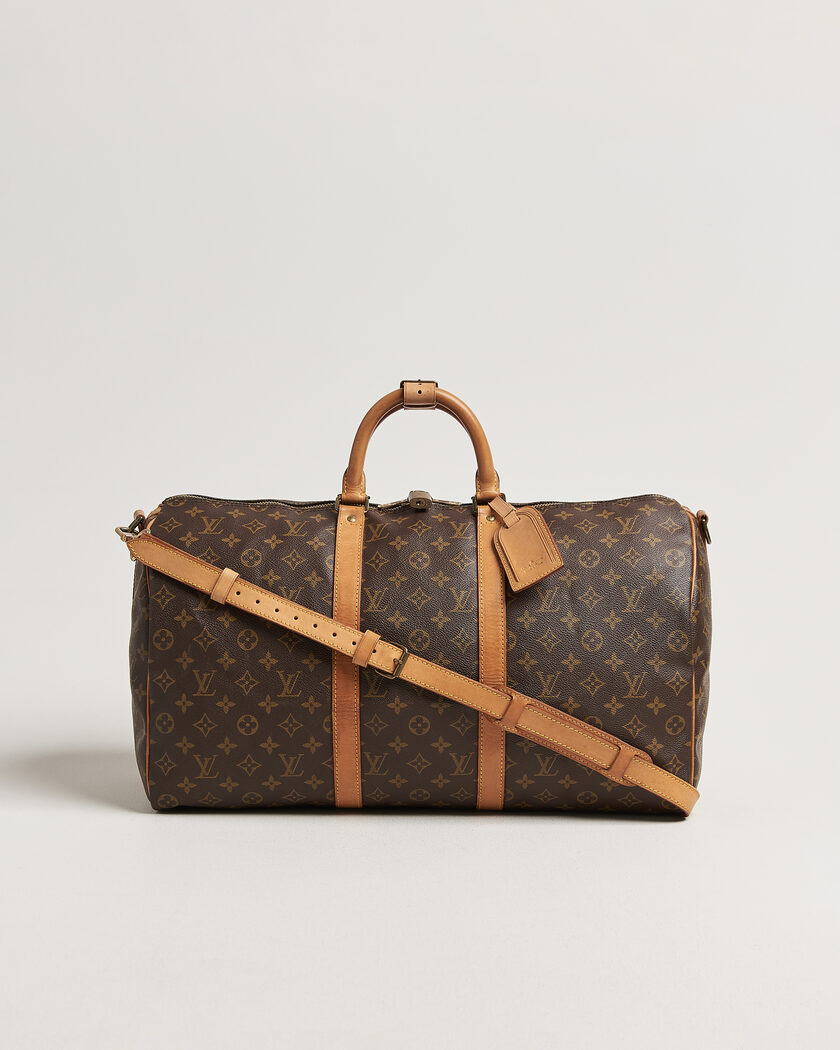 Louis Vuitton Pre-Owned Keepall Bandouliére 50 Monogram – Marrón