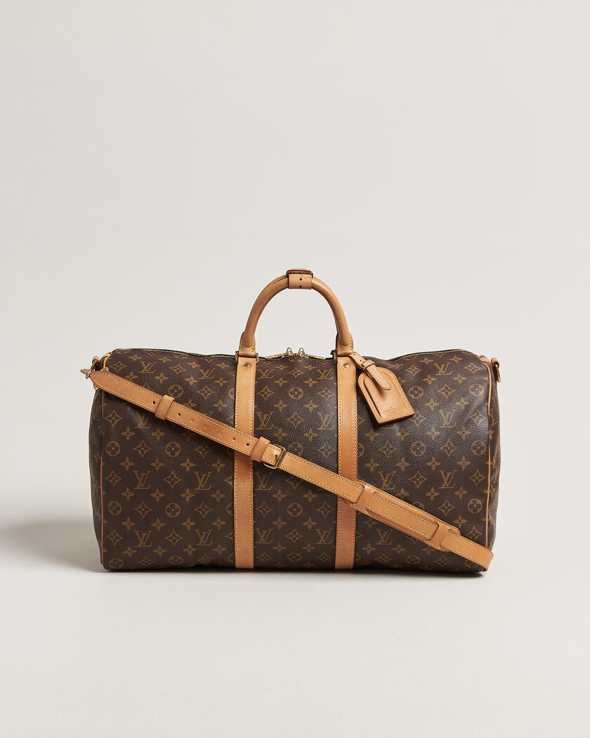 Louis Vuitton Pre-Owned Keepall Bandouliére 50 Monogram – Marrón