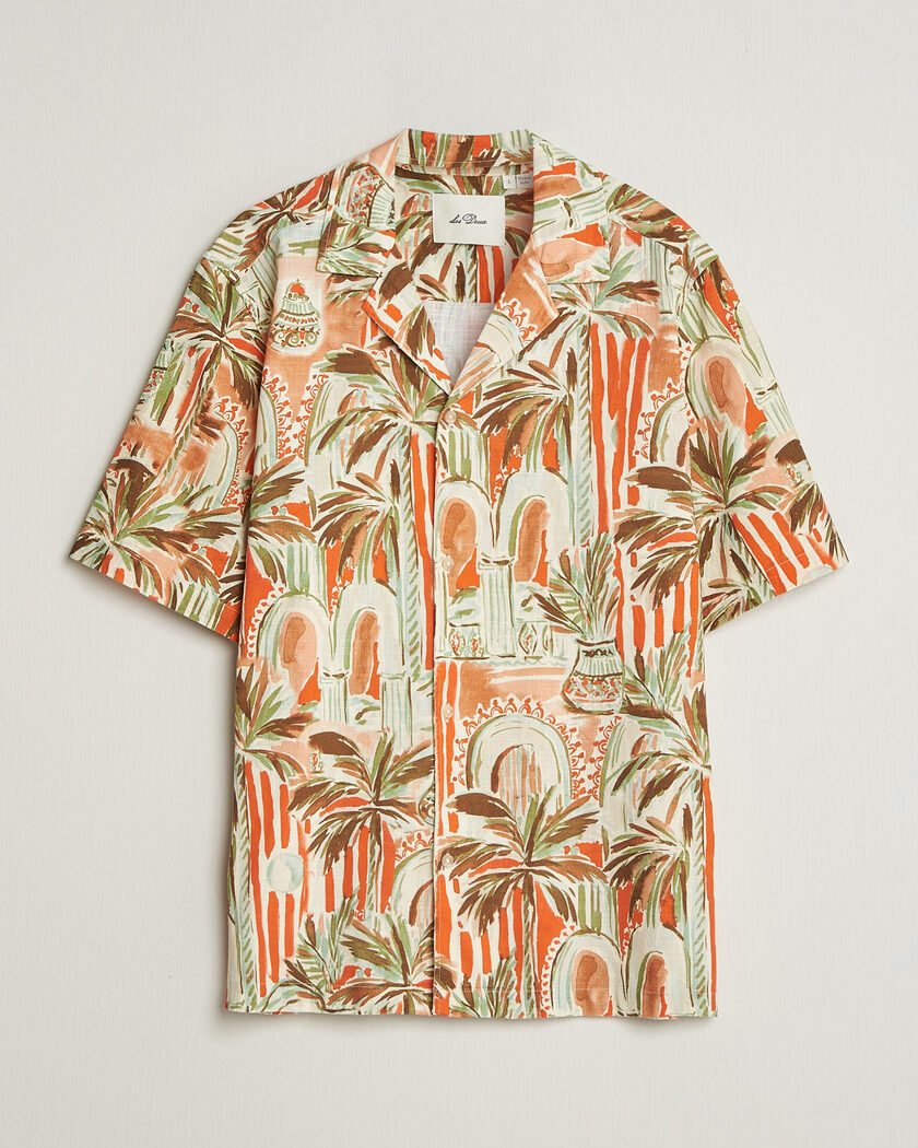 LES DEUX Palm AOP Short Sleeve Shirt Multi – Multicolor