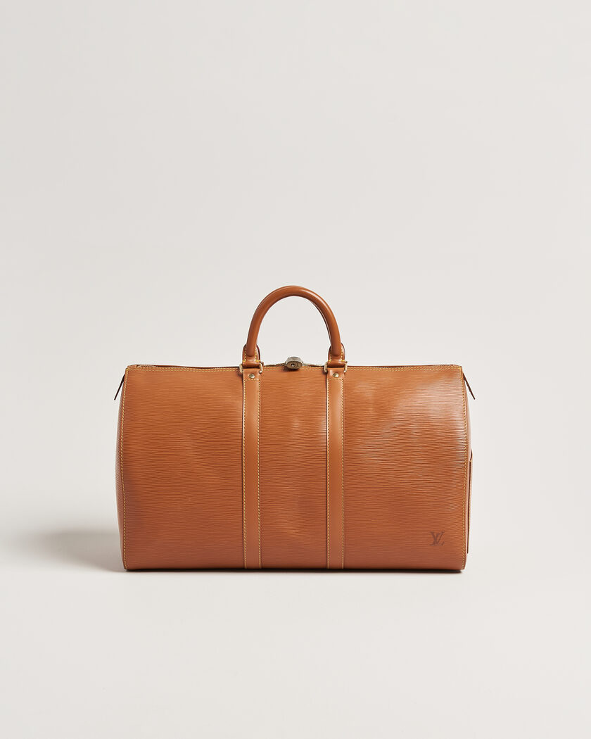Louis Vuitton Pre-Owned Keepall Epi Leather 45 Brown – Marrón