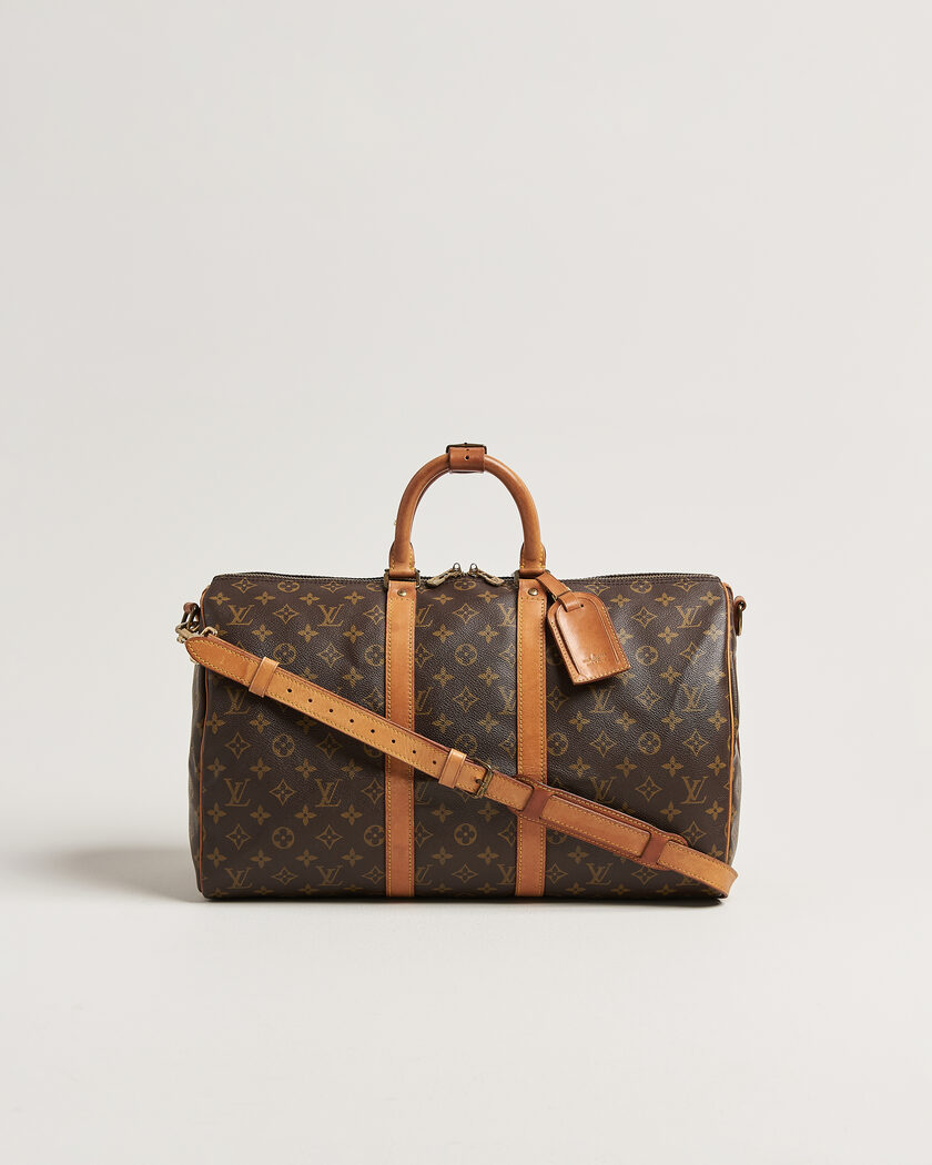 Louis Vuitton Pre-Owned Keepall 45 Bandouliére Monogram – Marrón