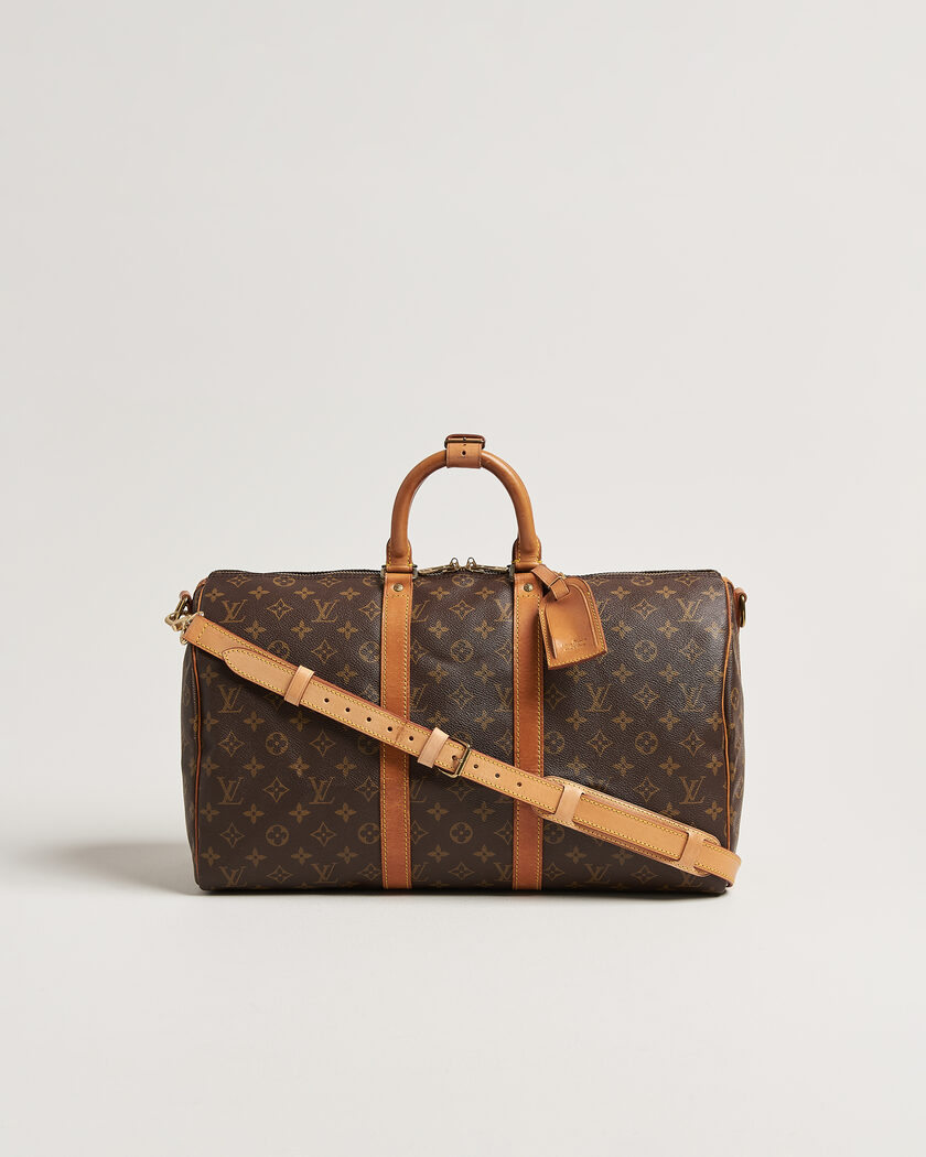 Louis Vuitton Pre-Owned Keepall 45 Bandouliére Monogram – Marrón