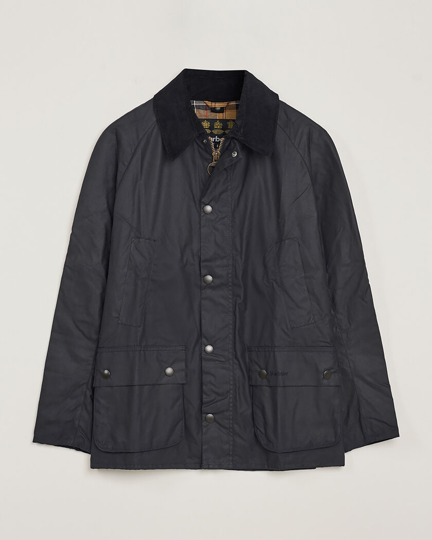 Pre-owned Barbour LifestyleAshby Wax JacketNavyS – Azul