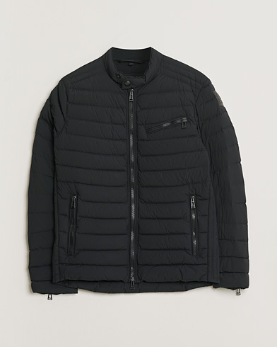 Pre-owned Belstaff Tamworth Stretch Down Jacket Black 46 – Negro